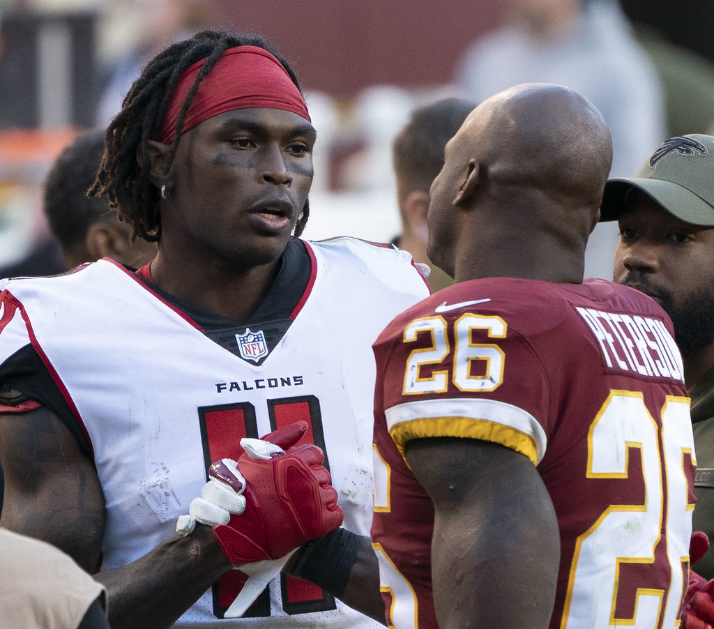"Julio Jones, Adrian Peterson" by KA Sports Photos is licensed under CC BY-SA 2.0