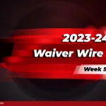 Waiver Wire Pickups Week 5