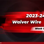 Waiver Wire Pickups Week 9
