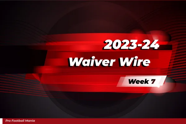 Week 7 Waiver Wire Pickups